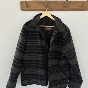 Pendleton Men's Multicolor Striped Zip-Up Sweater